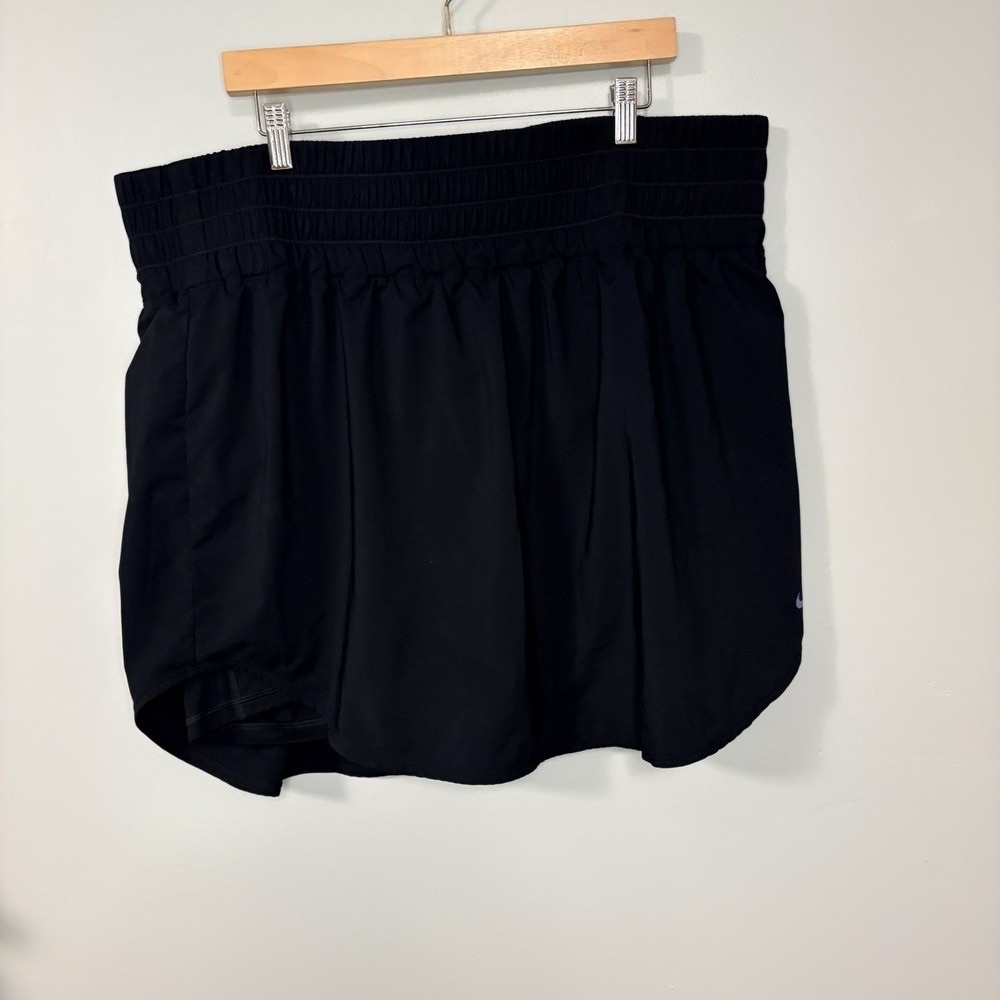 Womens Nike Size 2X Black Athletic Skort Performance